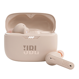 Наушники TWS беспроводные Bluetooth JBL Tune 230NC вакуумные с микрофоном и активным шумоподавлением бежевые