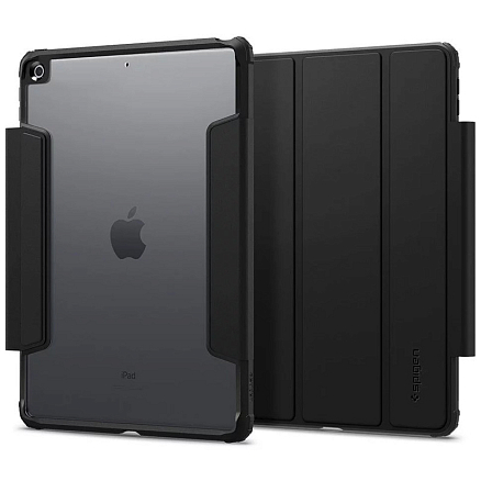 Чехол для iPad 10.2 2019, 2020, 2021 книжка Spigen Ultra Hybrid Pro черный