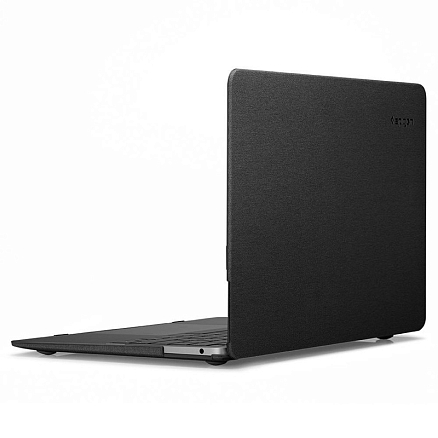 Чехол для Apple MacBook Air 13 (2018-2019) A1932, (2020) А2179 пластиковый Spigen SGP Thin Fit черный