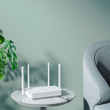 WI-FI 6 маршрутизатор (роутер) 2.4/5 ГГц Xiaomi Mi Router AX1800 белый