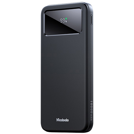 Внешний аккумулятор McDodo MC-4220 10000мАч (2 USB, Type-C, PD, QC, 22.5Вт) черный