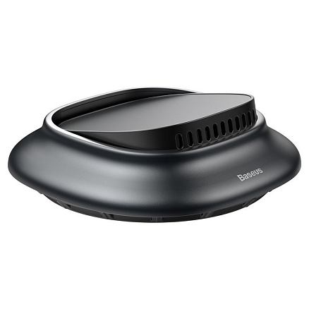 Ароматизатор автомобильный на приборную панель Baseus Little Volcano серый