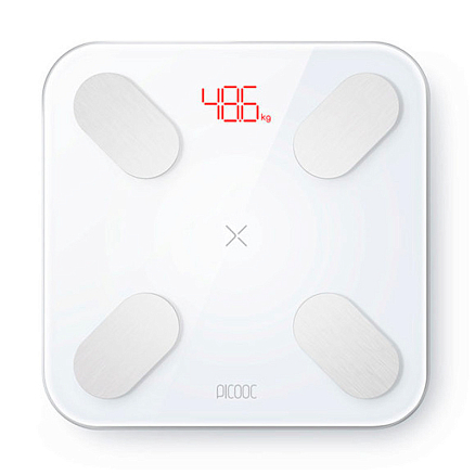 Умные напольные весы Picooc Mini Pro (Bluetooth) размер 29х29 см белые