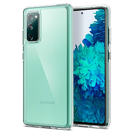 Чехол для Samsung Galaxy S20 FE гибридный Spigen Ultra Hybrid прозрачный