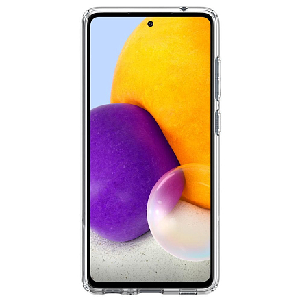 Чехол для Samsung Galaxy A72 гибридный с подставкой Spigen Slim Armor Essential S прозрачный