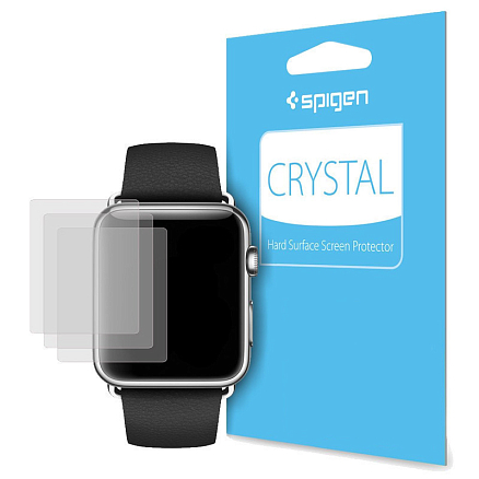 Пленка защитная на экран для Apple Watch 42 мм Spigen SGP комплект 3 шт.
