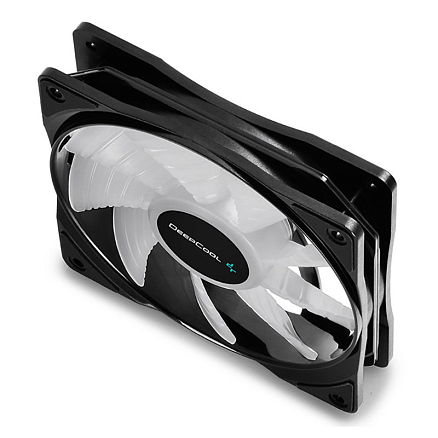 Вентилятор (кулер) для корпуса ПК Deepcool RF 120 с RGB-подсветкой комплект 3 шт.