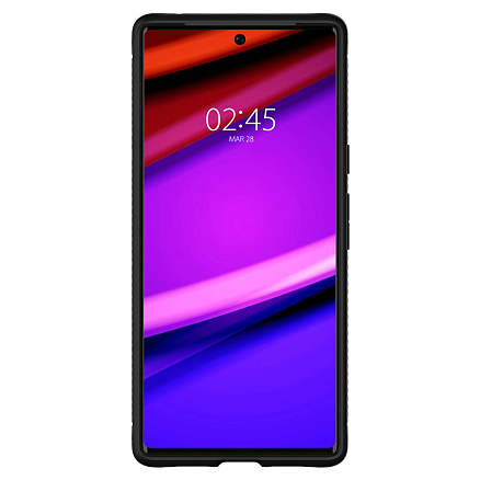 Чехол для Google Pixel 6 Pro гелевый Spigen Rugged Armor черный