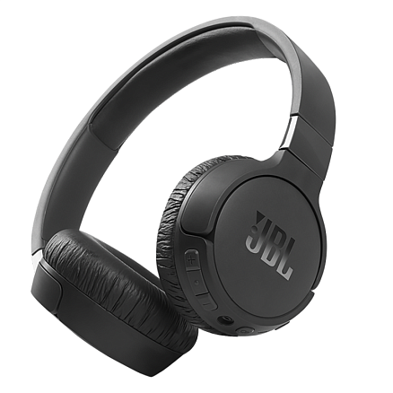 Наушники беспроводные Bluetooth JBL Tune 660NC накладные с микрофоном и шумоподавлением складные черные