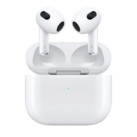 Наушники TWS беспроводные AirPods 3 вкладыши с активным шумоподавлением и Magsafe белые