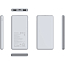 Внешний аккумулятор Xiaomi Power Bank Lite BHR9350GL 10000мАч (2xUSB, Type-C, быстрая зарядка QC, 22.5Вт) белый