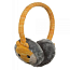 Наушники KitSound Earmuffs накладные теплые вязаные Лиса