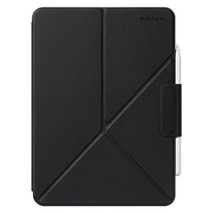 Чехол для iPad Pro 11 2024 кожаный книжка Pitaka MagEZ Folio 2 черный