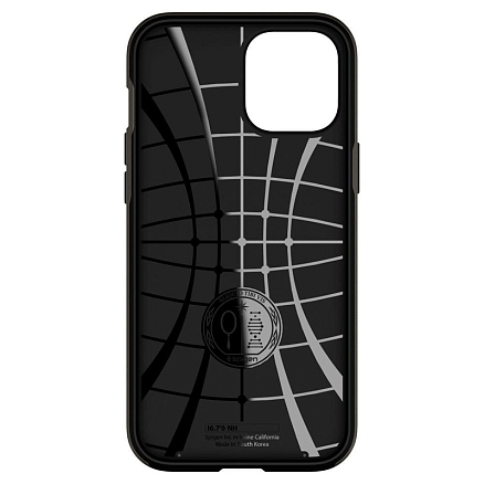 Чехол для iPhone 12 Pro Max гибридный Spigen Neo Hybrid черно-серый