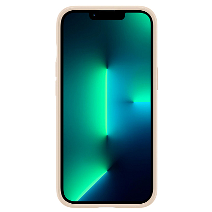Чехол для iPhone 13 Pro пластиковый тонкий Spigen Thin Fit бежевый