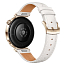 Умные часы Huawei Watch GT 5 41 мм с белым кожаным ремешком золотистые