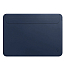 Чехол для Apple MacBook Air 13 A1466, A1369 кожаный футляр WiWU Skin Pro II темно-синий