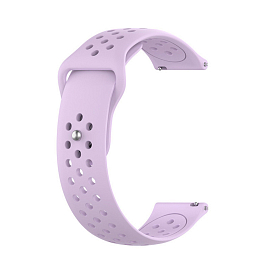 Ремешок-браслет для Huawei Watch GT 2 42 мм силиконовый Nova New Nike сиреневый