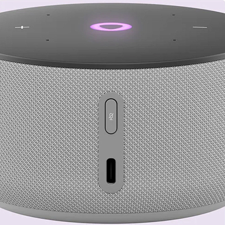 Умная колонка Яндекс Станция Мини 3 с часами (серый)