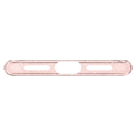 Чехол для iPhone 7, 8, SE 2020, SE 2022 гелевый ультратонкий Spigen Liquid Crystal Glitter прозрачный розовый