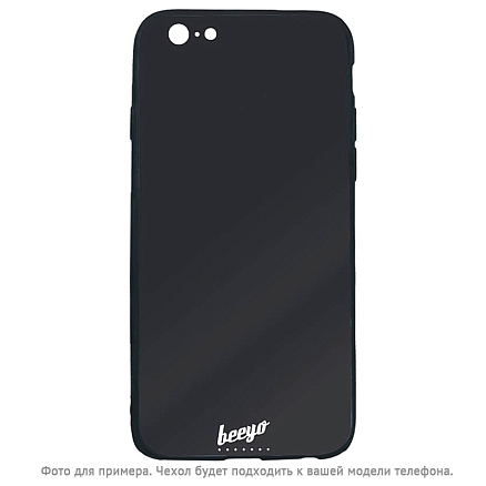 Чехол для iPhone X, XS гибридный Beeyo Glass черный