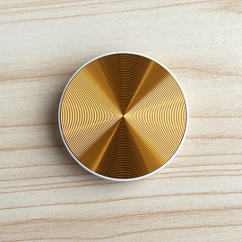 Попсокет (держатель) для телефона Nova-S1 золотистый