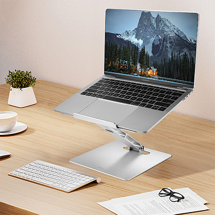 Подставка для ноутбука до 17 дюймов Miru MLS-5006 серебристая