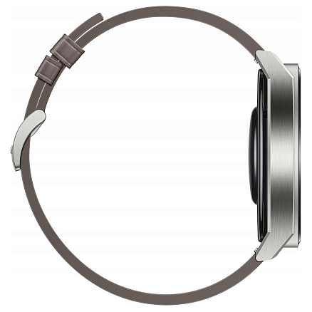 Умные часы Huawei Watch GT 3 Pro ODN-B19 с кожаным ремешком серые