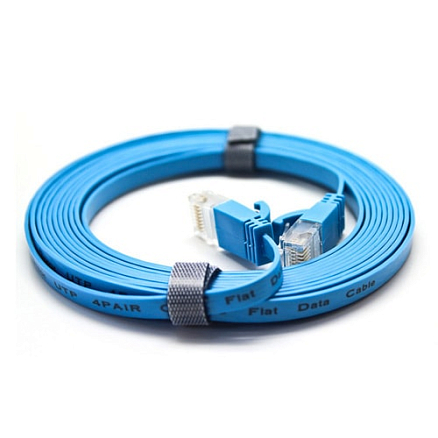 Сетевой кабель (патч-корд) RJ45 cat6 плоский длина 3 м Dtech DT-67F30
