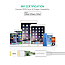 Кабель USB - Lightning для зарядки iPhone 0,5 м 2.4A MFi Ugreen US155 (быстрая зарядка) белый