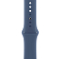 Умные часы Apple Watch 10 42 мм с синим силиконовым ремешком S/M алюминиевые серебристые