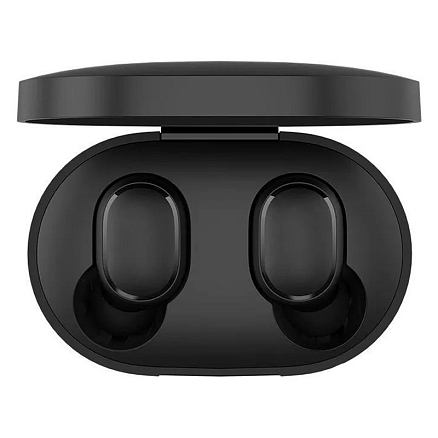 Наушники TWS беспроводные Bluetooth Xiaomi Redmi Buds Essential вакуумные с микрофоном черные