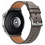 Умные часы Huawei Watch GT 3 Pro ODN-B19 с кожаным ремешком серые