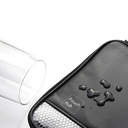 Сумка-органайзер для аксессуаров WiWU Gearmax Pouch Cube черная