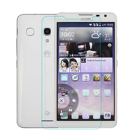Защитное стекло для Huawei Ascend Mate 2 на экран противоударное Nillkin H