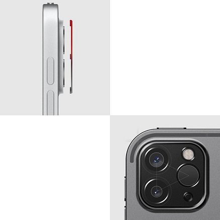 Защитная крышка на камеру iPad Pro 11, Pro 12.9 2020 Ringke Camera Styling черная