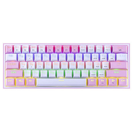 Клавиатура Redragon Fizz (розоый/белый)