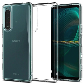 Чехол для Sony Xperia 5 III гибридный Spigen Ultra Hybrid прозрачный