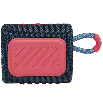 Портативная колонка JBL Go 3 с защитой от воды сине-розовая