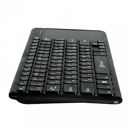 Клавиатура беспроводная для телевизора или ПК Oklick 830ST с тачпадом черная