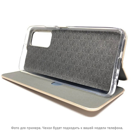 Чехол для Huawei Y5 (2019), Honor 8S книжка CASE Magnetic Flip золотистый