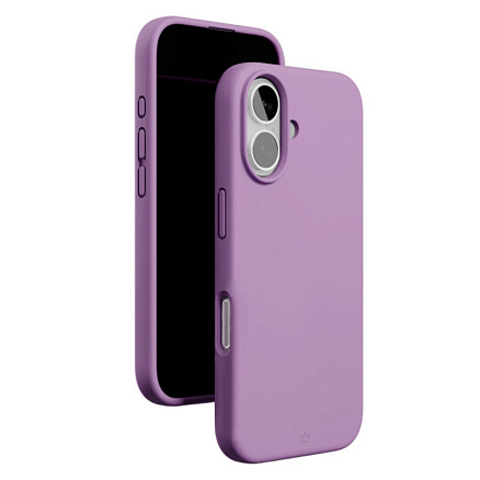 Чехол для iPhone 16 силиконовый VLP Aster MagSafe сиреневый