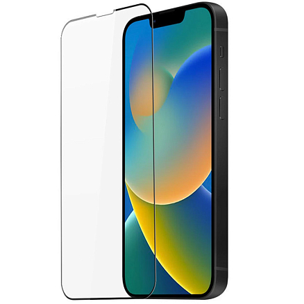 Защитное стекло для iPhone 14 на весь экран противоударное Dux Ducis 10D черное