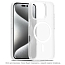 Чехол для iPhone 16 гибридный Matt Case MagSafe прозрачно-белый