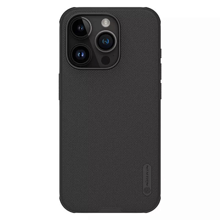 Чехол для телефона Nillkin Super Frosted Shield PRO MagSafe для iPhone 15 Pro (черный)