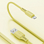 Кабель USB - Lightning для зарядки iPhone 1,2 м 2.4А Baseus Colourful желтый