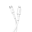 Кабель Type-C - Lightning для зарядки iPhone 1 м 2.4А 18W Baseus Mini White (быстрая зарядка PD) белый