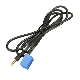 Адаптер Aux 3,5 мм в машину Volkswagen для прослушивания музыки длина 1,5 метра