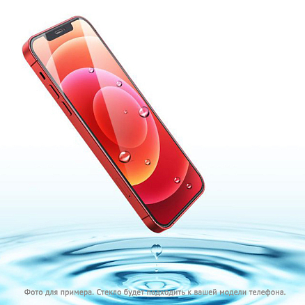 Защитное стекло для iPhone 12 Mini на весь экран противоударное Mocoll Platinum 3D прозрачное