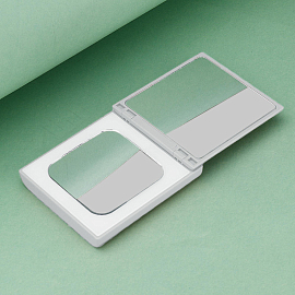 Зеркало карманное с подсветкой и внешним аккумулятором 3000мАч Xiaomi VH M01 белое